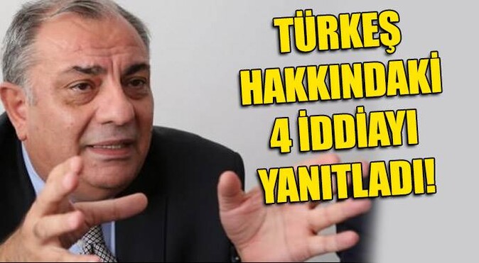 Tuğrul Türkeş&#039;ten hakkındaki 4 iddiaya yanıt