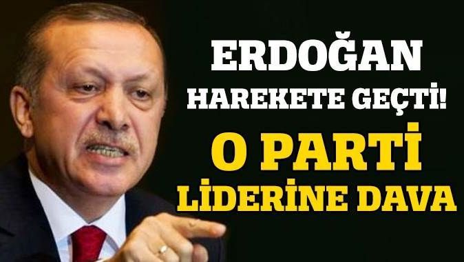 Cumhurbaşkanı Erdoğan&#039;dan Bahçeli&#039;ye dava