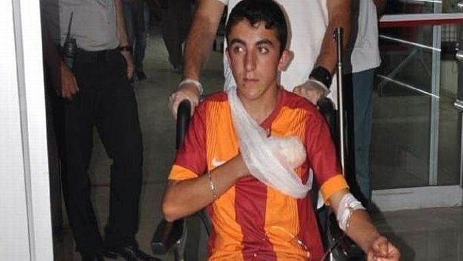 Parmağı kopan çocuk, uçakla Ankara&#039;ya gönderildi
