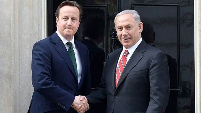 Netanyahu İngiltere Başbakanı Cameron ile görüştü
