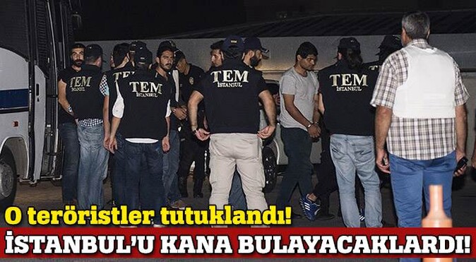 İstanbul&#039;daki terör operasyonunda 15 tutuklama