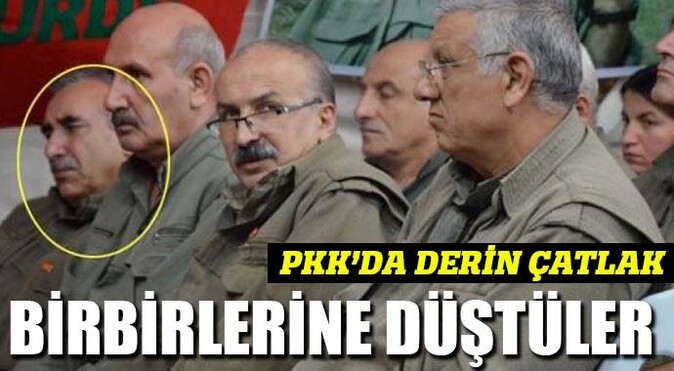 PKK&#039;nın üst düzey isimleri birbirine düştü
