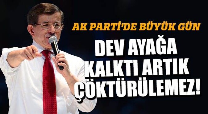 Davutoğlu AK Parti kongresinde konuştu!