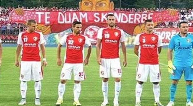 Beşiktaş&#039;ın rakibi Skenderbeu ligde güldü