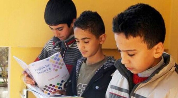 Okullar öğleden sonra Suriyeli çocukların