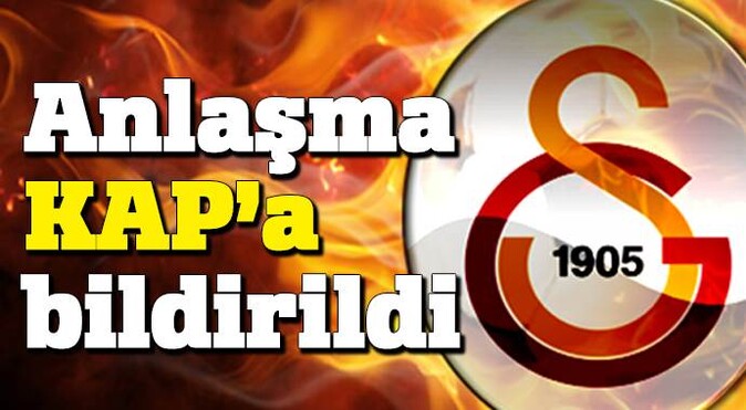 Galatasaray sponsorluk anlaşmasını KAP&#039;a bildirdi
