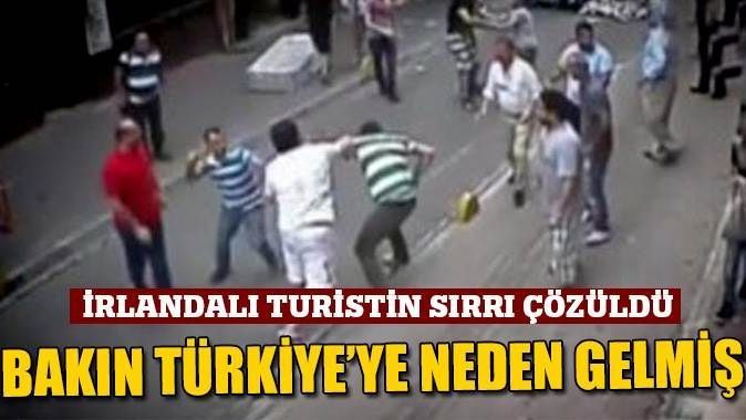 İrlandalı turist Türkiye&#039;ye neden geldiğini açıkladı!