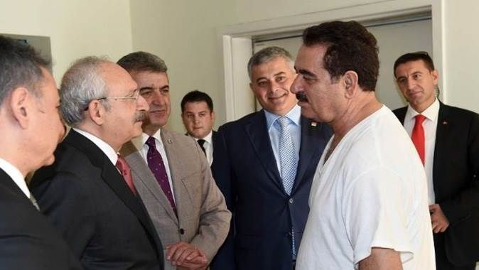 Kılıçdaroğlu İbrahim Tatlıses&#039;i ziyaret etti