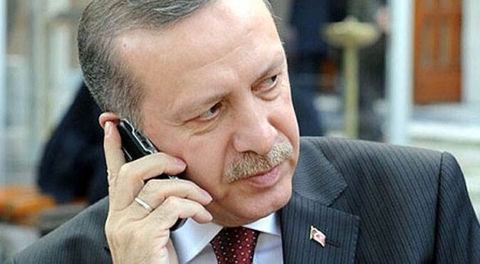 Cumhurbaşkanı Erdoğan&#039;dan şehit ailelerine telefon