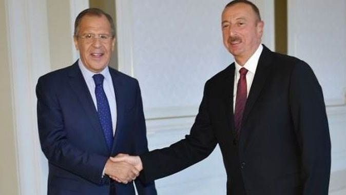 Rusya Dışişleri Bakanı Lavrov, Aliyev ile görüştü