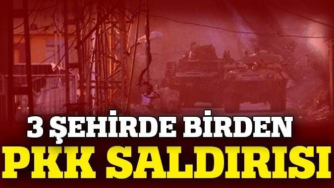 Hakkari, Mardin ve Elazığ&#039;da saldırı: 5 yaralı