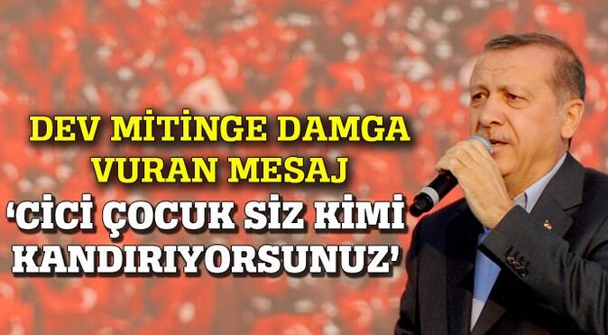 Erdoğan, Demirtaş&#039;ı bakın kime benzetti!