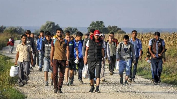 Mültecilerin Hırvatistan&#039;a girişleri devam ediyor
