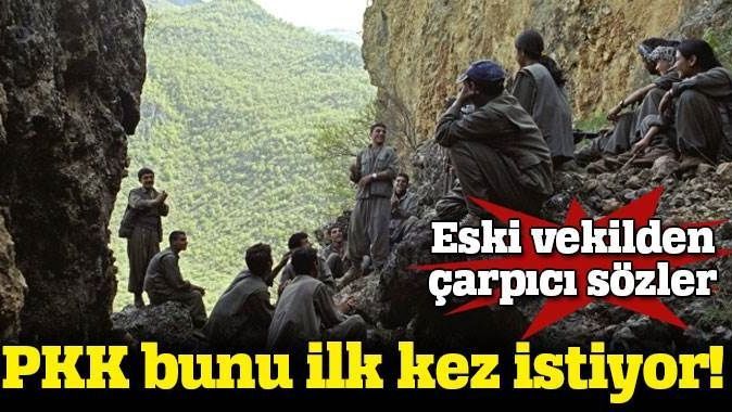 Kurt: PKK ilk kez çatışmaların durmasını istiyor