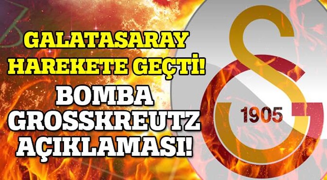 Galatasaray&#039;dan Grosskreutz açıklaması