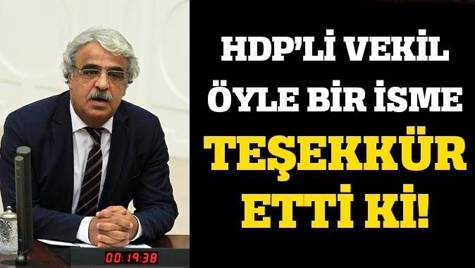 HDP&#039;li vekil TBMM&#039;de Öcalan&#039;a teşekkür etti