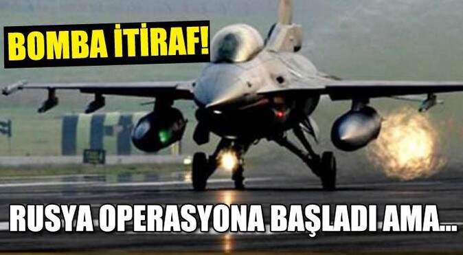 Rus uçakları Suriye&#039;de vurmaya başladı!
