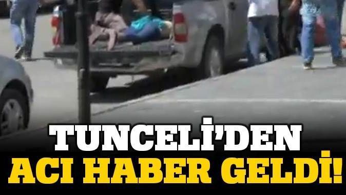 Tunceli&#039;de çatışma arasında kalıp yaralanan kadın öldü