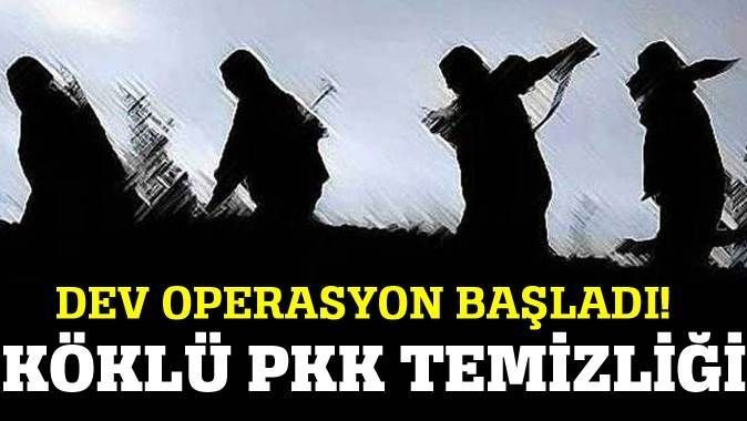 Büyük PKK temizliği!