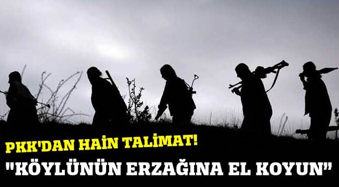 PKK&#039;dan hain talimat!