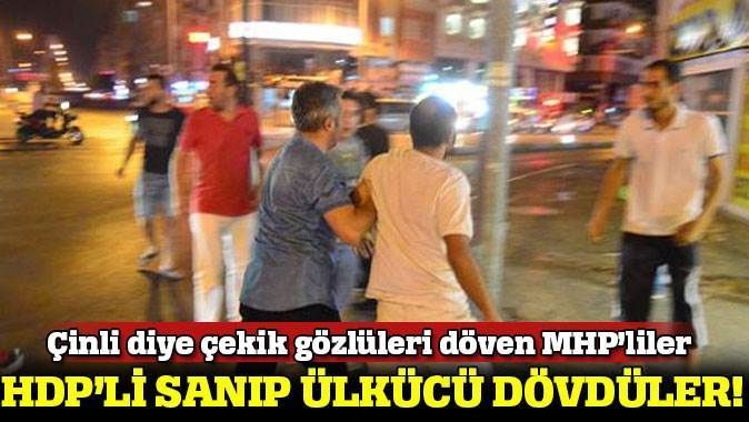 Antalya&#039;da MHP&#039;liler HDP&#039;li diye MHP&#039;liyi dövdü