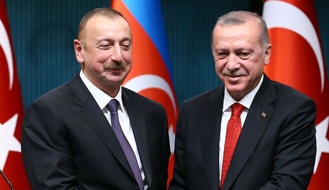 İlham Aliyev&#039;den Cumhurbaşkanı Erdoğan&#039;a Cumhuriyet Bayramı için tebrik mesajı