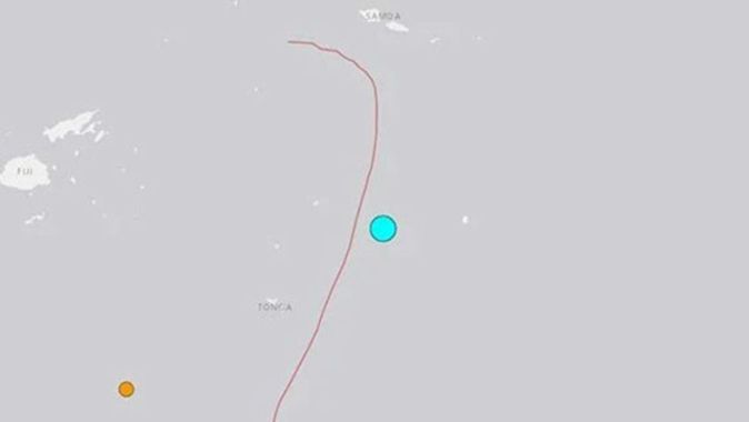 Tonga&#039;da 7,1 büyüklüğünde deprem! Tsunami uyarısı yapıldı