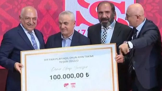 Türkiye Futbol Federasyonu Fair Play ödülleri sahiplerini buldu