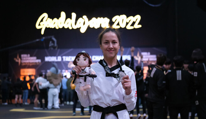 Rukiye Yıldırım gümüş madalya kazandı! 2022 Dünya Tekvando Şampiyonası&#039;ndaki en büyük başarı