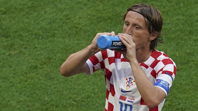 Her devrin yıldızı Luka Modric! Hırvatistan - Fas maçında bir rekor daha kırdı