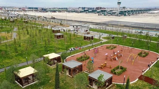 Atatürk Havalimanı Millet Bahçesi&#039;nin ilk etabı açılıyor