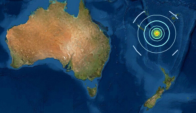 Pasifik&#039;te korkutan deprem: Tonga 7.6 ile sallandı!