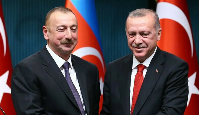 İlham Aliyev’den Cumhurbaşkanı Erdoğan&#039;a tebrik