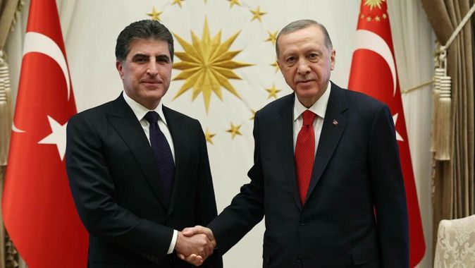 IKBY Başkanı Barzani, Cumhurbaşkanı Erdoğan’ı tebrik etti