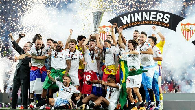 Sevilla - Roma (ÖZET) UEFA Avrupa Ligi&#039;nde şampiyon Sevilla oldu