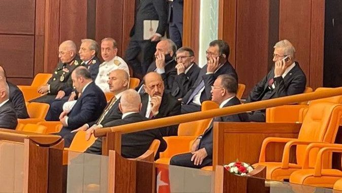 Aziz Sancar Cumhurbaşkanı Erdoğan’ın TBMM’deki yemin törenine katıldı