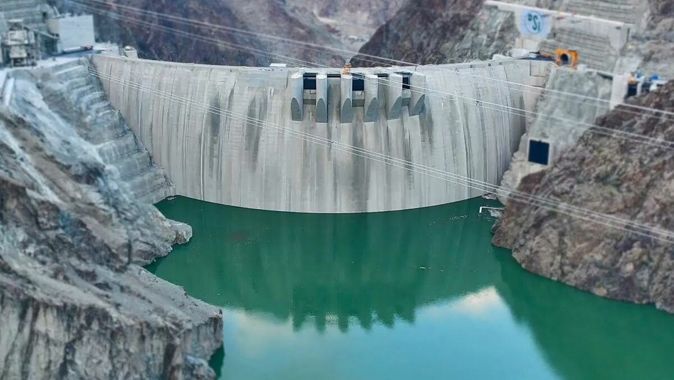 Yusufeli Barajı&#039;nda geri sayım başladı: Sadece 46 metre kaldı
