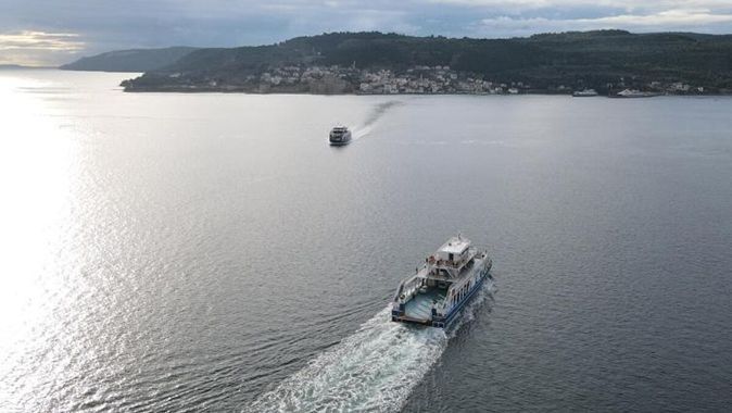 Gökçeada-Kabatepe feribot hattına 40 ek sefer ilave edildi