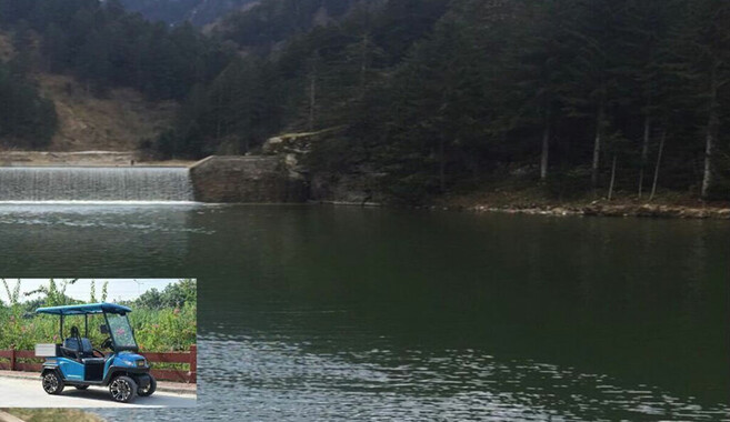 Arap turistler Trabzon Uzungöl&#039;de gölete düştü: Yaralılar var