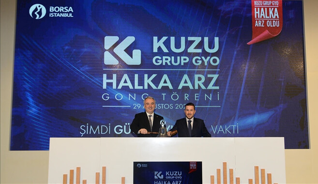 Borsa İstanbul&#039;da gong Kuzugrup Gayrimenkul Yatırım Ortaklığı için çaldı