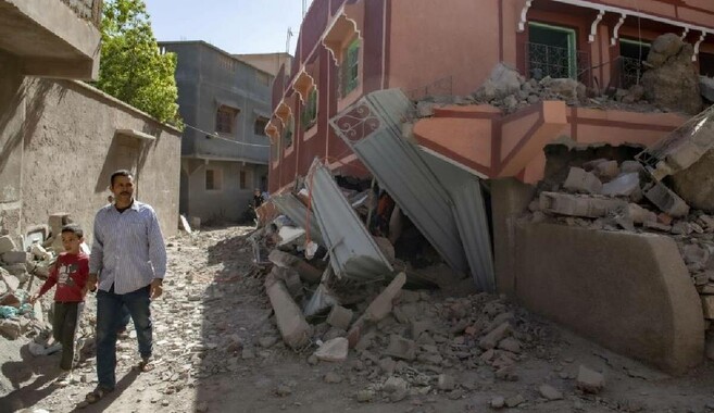 Fransa’dan depremin sarstığı Fas’a 1 milyon avro