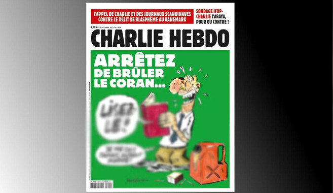 Charlie Hebdo&#039;dan İslam düşmanı kapak: Kur&#039;an-ı Kerim&#039;e hakaret