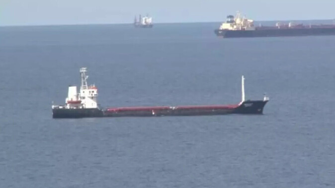 Ukrayna tahılını taşıyan gemi İstanbul Boğazı&#039;na ulaştı