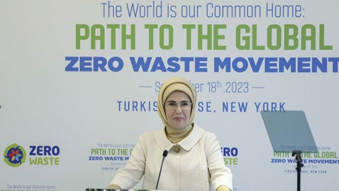 BM Çevre Programı (UNEP) İcra Direktöründen Emine Erdoğan&#039;a teşekkür