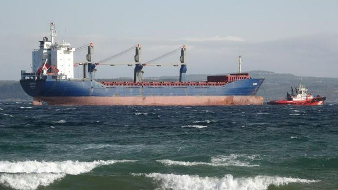 İsrail&#039;den Romanya&#039;ya giden gemi Çanakkale Boğazı’nda arızalandı!