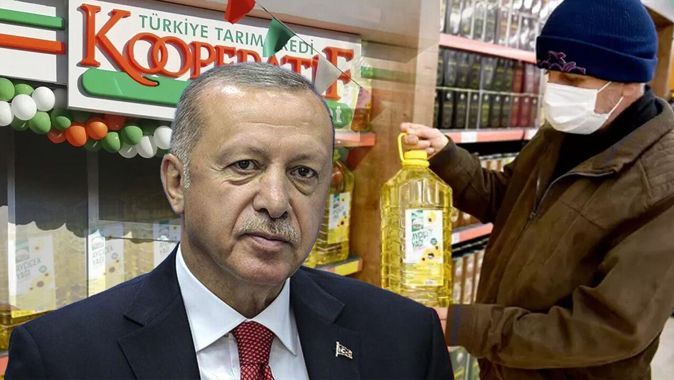 Tarım Kredi ve zincir marketlerden Erdoğan&#039;ın çağrısına destek: Ayçiçek yağı, un, kağıt havluya yüzde 50 indirim
