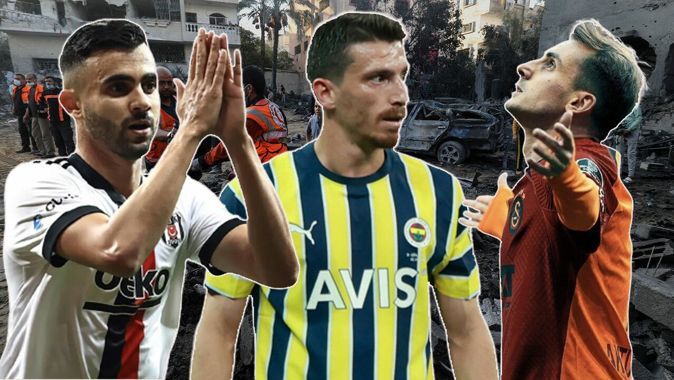 Süper Lig futbolcularından Filistin&#039;e destek! Kerem Aktürkoğlu, Ghezzal, Mert Hakan Yandaş...