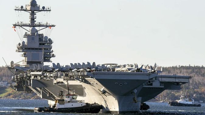 Orta Doğu&#039;da ateş çemberi büyüyor! Pentagon duyurdu: Eisenhower uçak gemisi Hürmüz Boğazı&#039;nı geçti