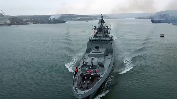Rusya-Ukrayna savaşında tansiyon tekrar yükseliyor!  Savaş gemisine füzeli saldırı