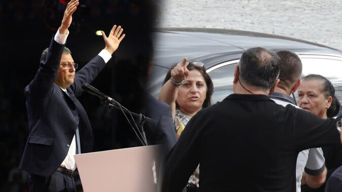 CHP Genel Başkanı Özel’e ilk gününde protesto: Kılıçdaroğlu sana ekmek yedirdi